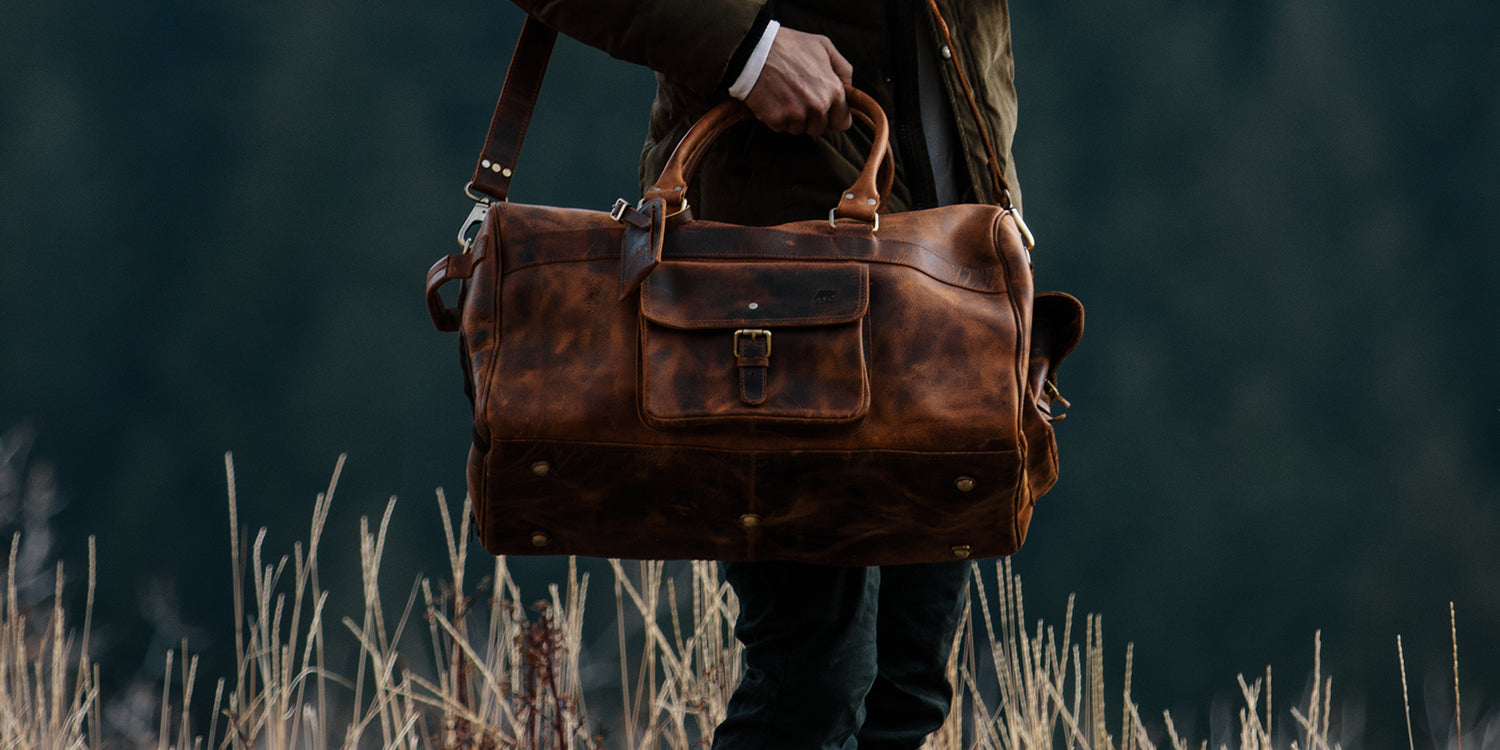 Leather Travel Bags for Men The Real Leather Company