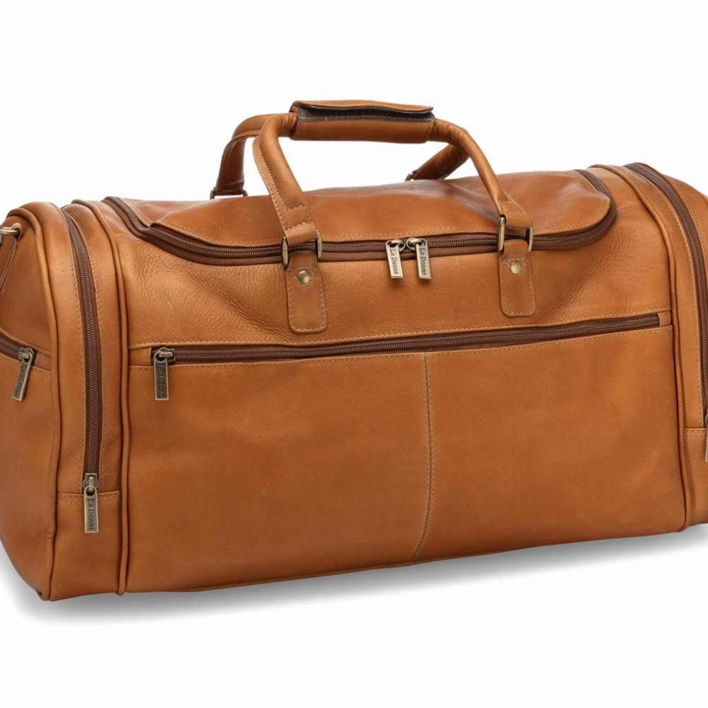 The Strada | Full Grain Leather Duffel Bag for Men