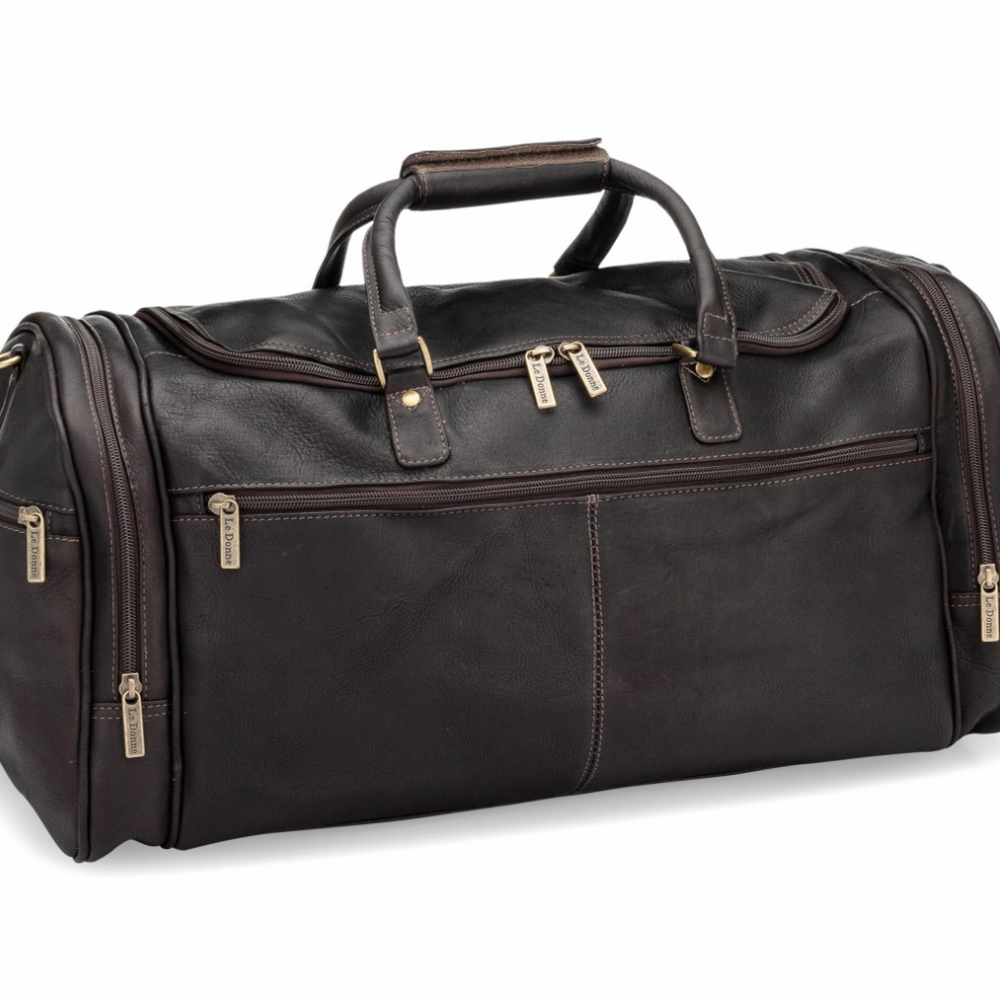 The Strada | Full Grain Leather Duffel Bag for Men