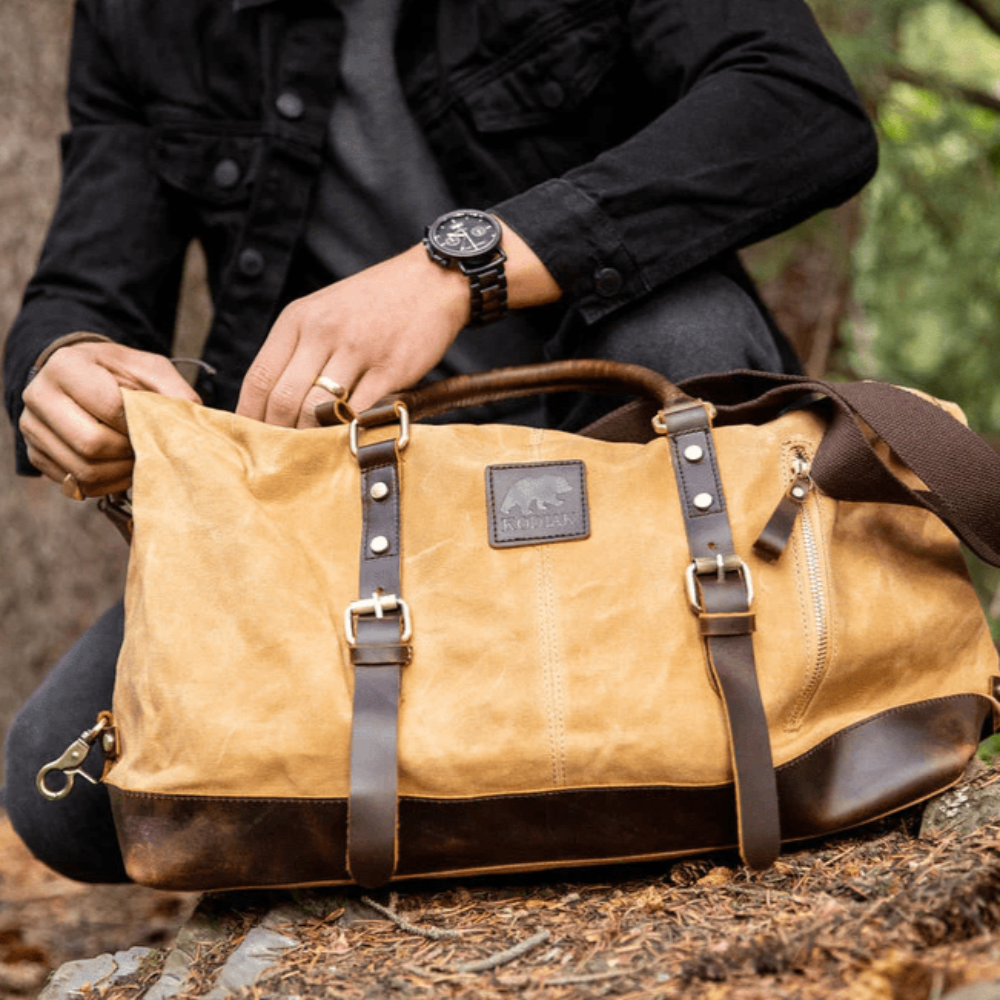 The Augustine Mini | Compact Duffel Bag for Men