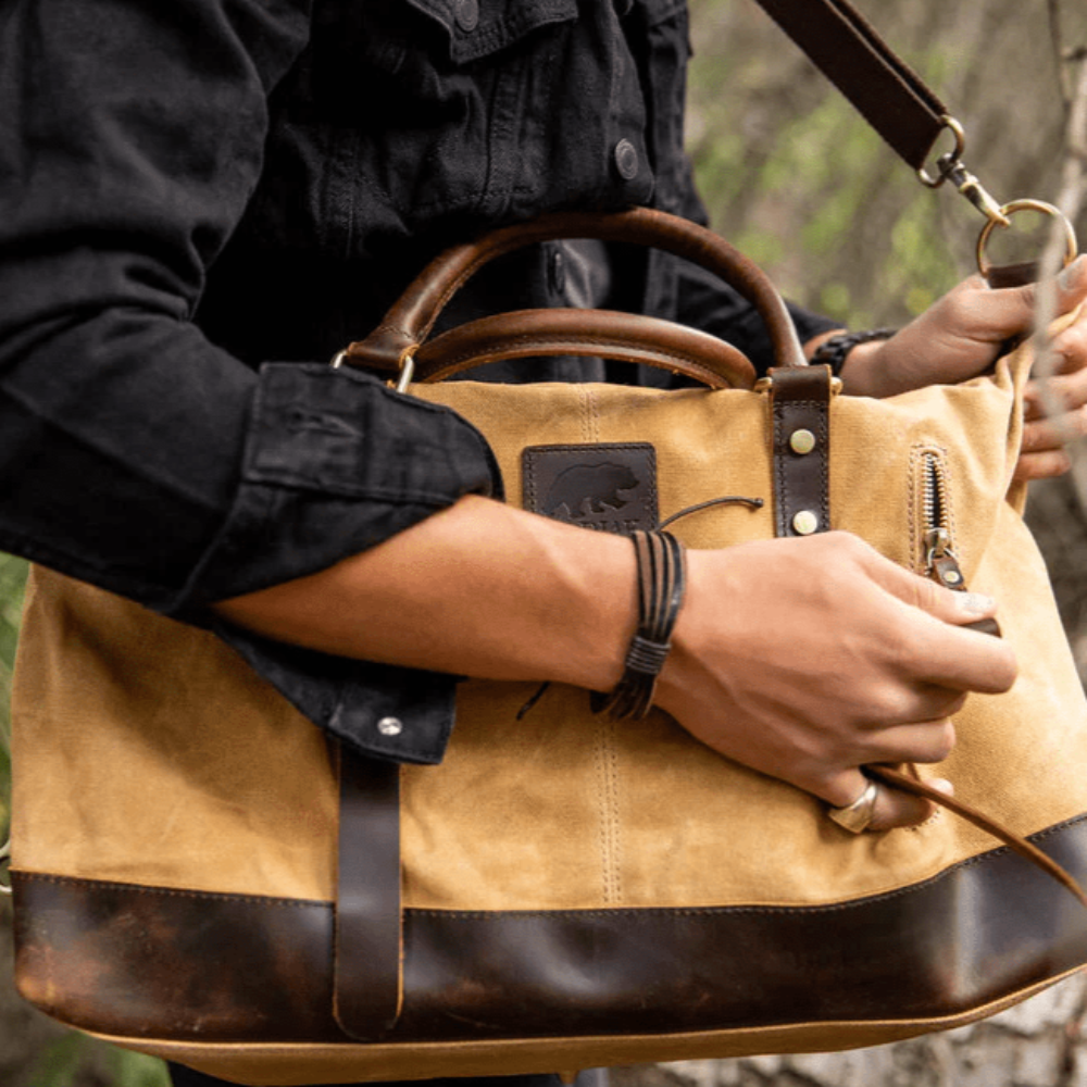 The Augustine Mini | Compact Duffel Bag for Men