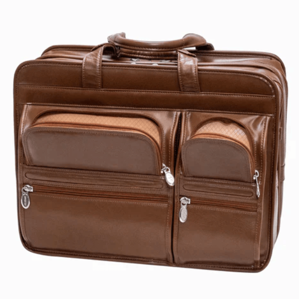 The Clinton | Classic 17-Inch Laptop Bag for Men