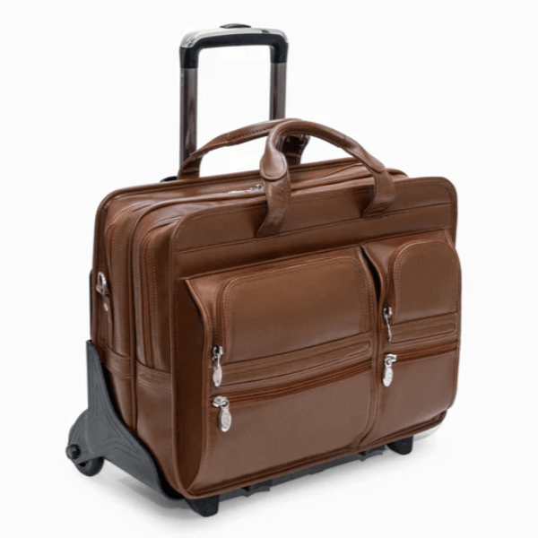 The Clinton | Classic 17-Inch Laptop Bag for Men