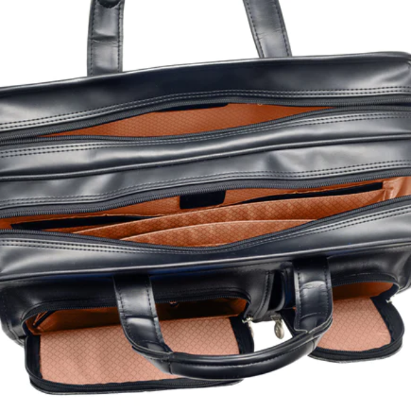 The Clinton | Classic 17-Inch Laptop Bag for Men