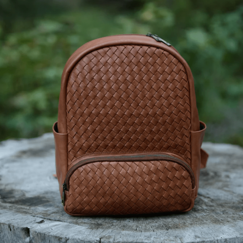 Woven backpack hotsell