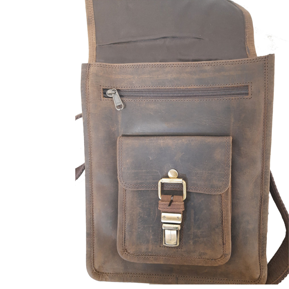 Leather Satchel Purse