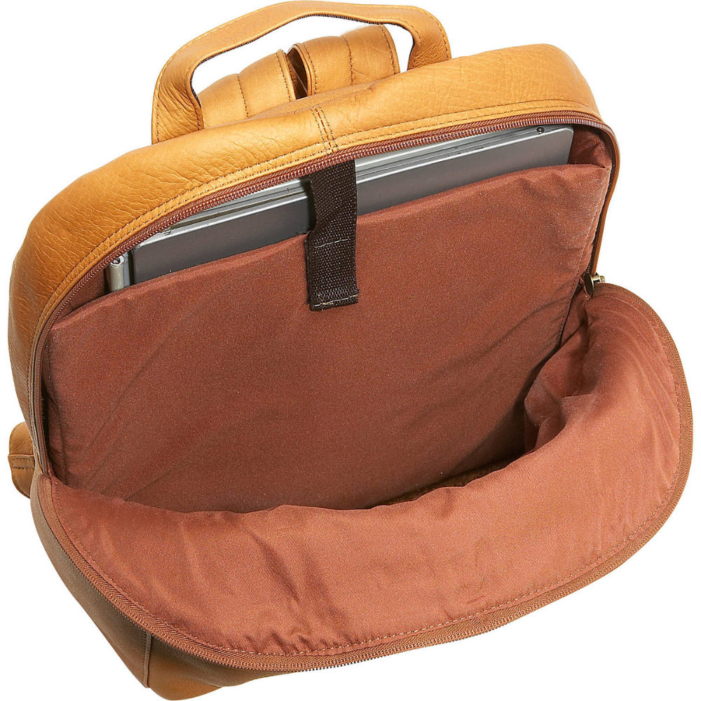 The Apricus | Classic Leather Laptop Backpack
