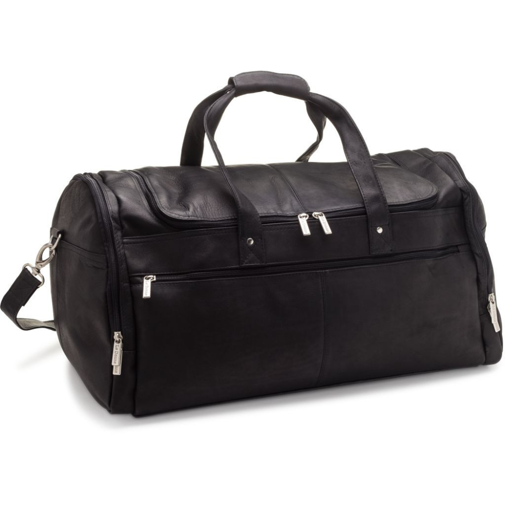 The Arcobaleno Leather Duffle Travel Bag