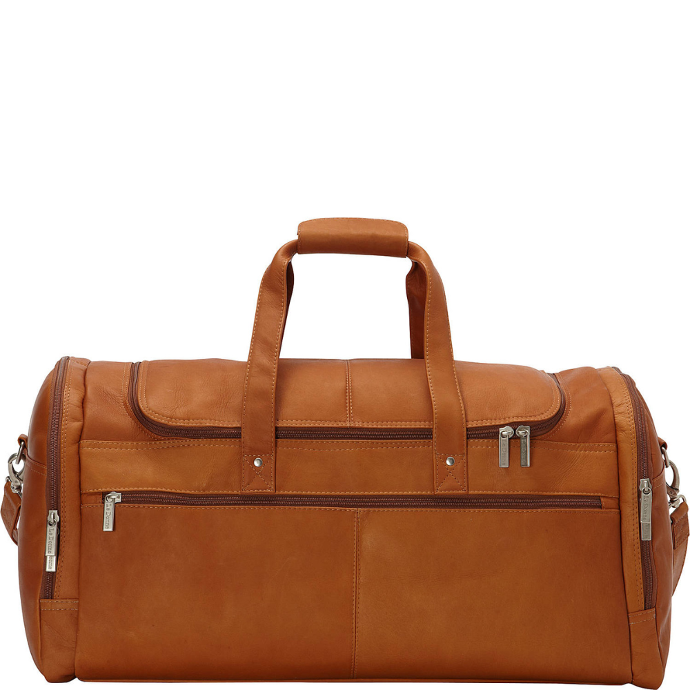 The Arcobaleno Leather Duffle Travel Bag