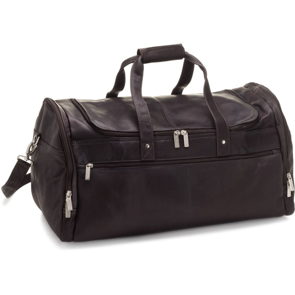 The Arcobaleno Leather Duffle Travel Bag