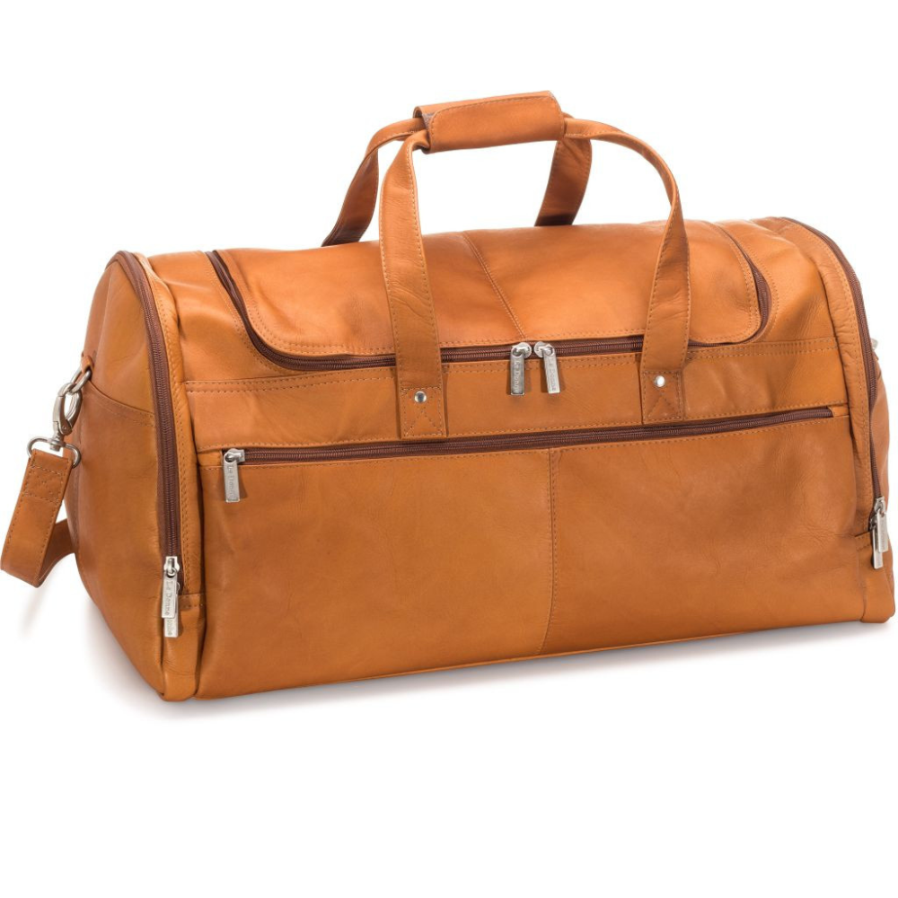 The Arcobaleno Leather Duffle Travel Bag