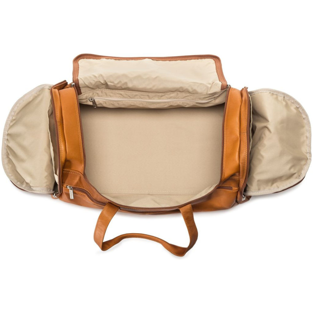 The Arcobaleno Leather Duffle Travel Bag