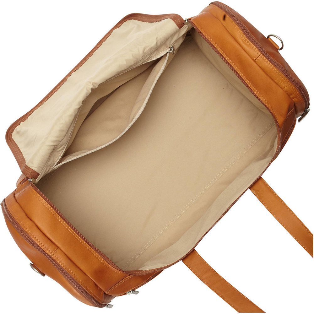 The Arcobaleno Leather Duffle Travel Bag
