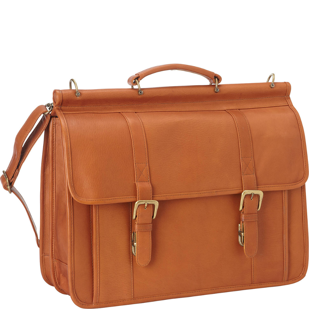 The Ariete | Classic Leather Laptop Briefcase