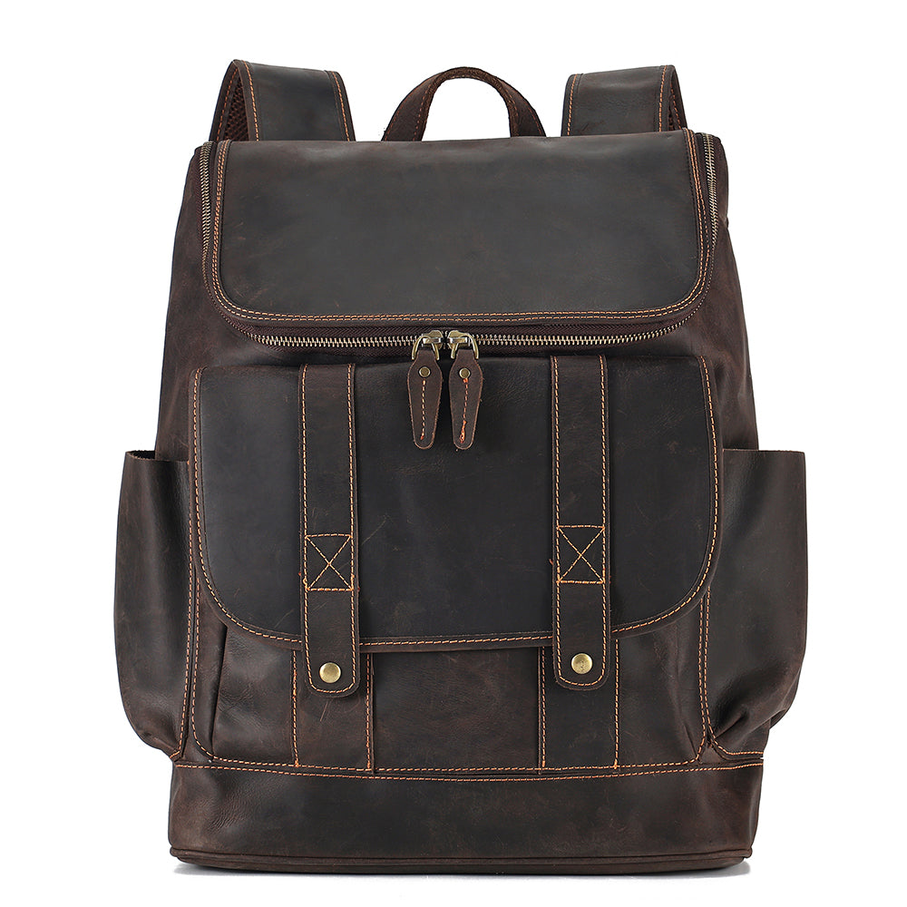 The Aureus | Classic Leather Backpack