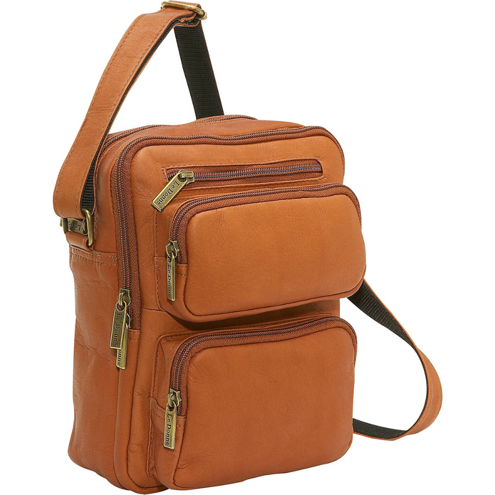 The Giardino | Leather Messenger Man Bag