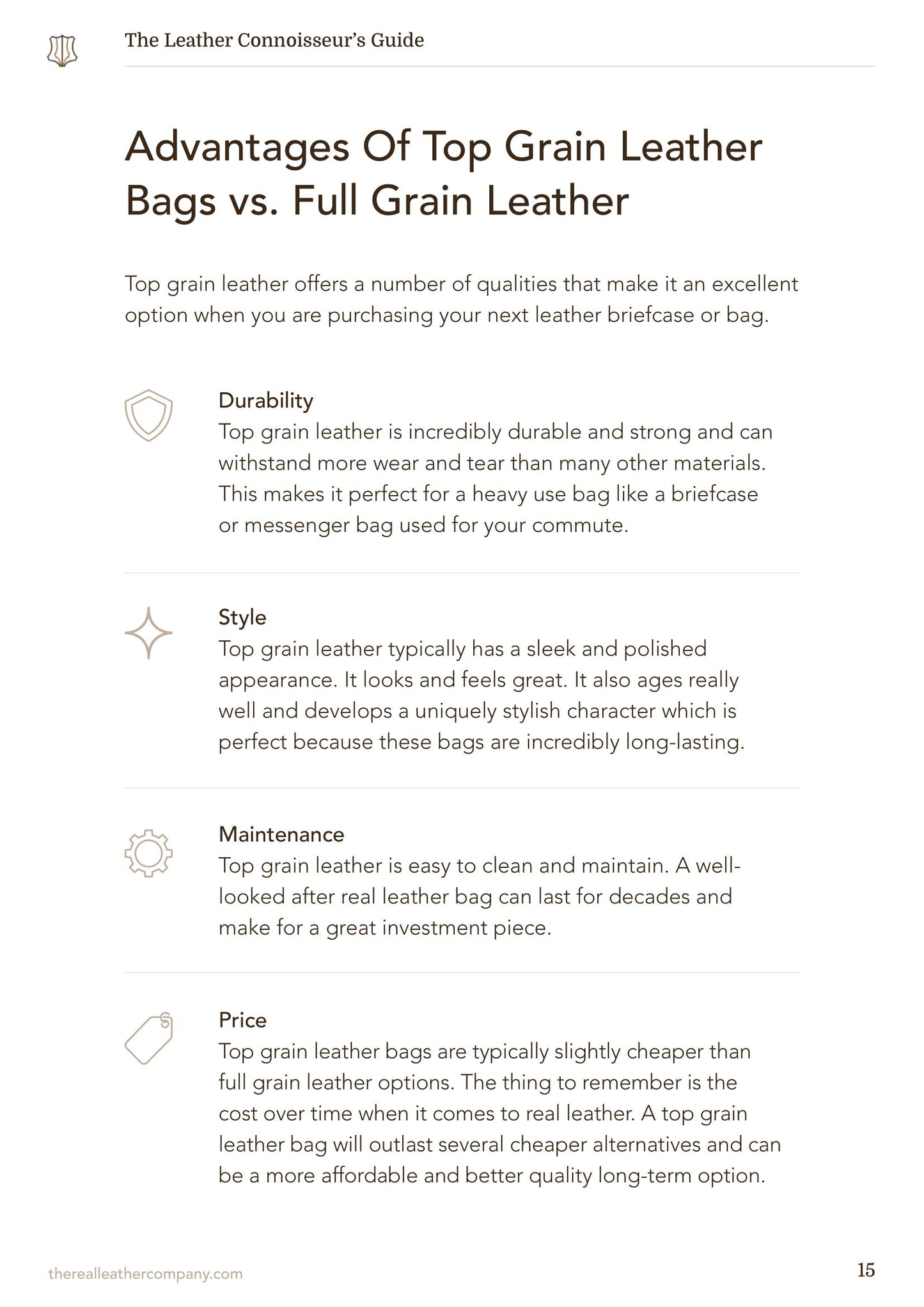 The Leather Connoisseur's Guide