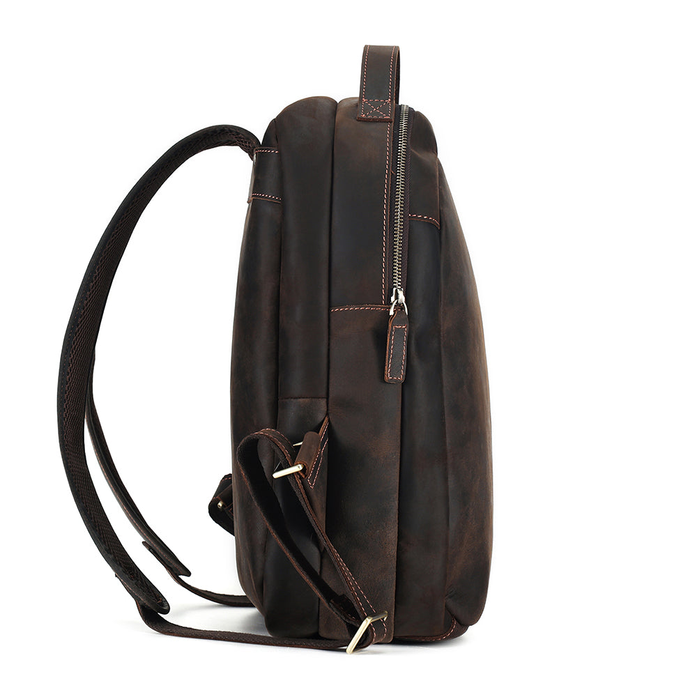 The Marrone | Travel Leather Backpack