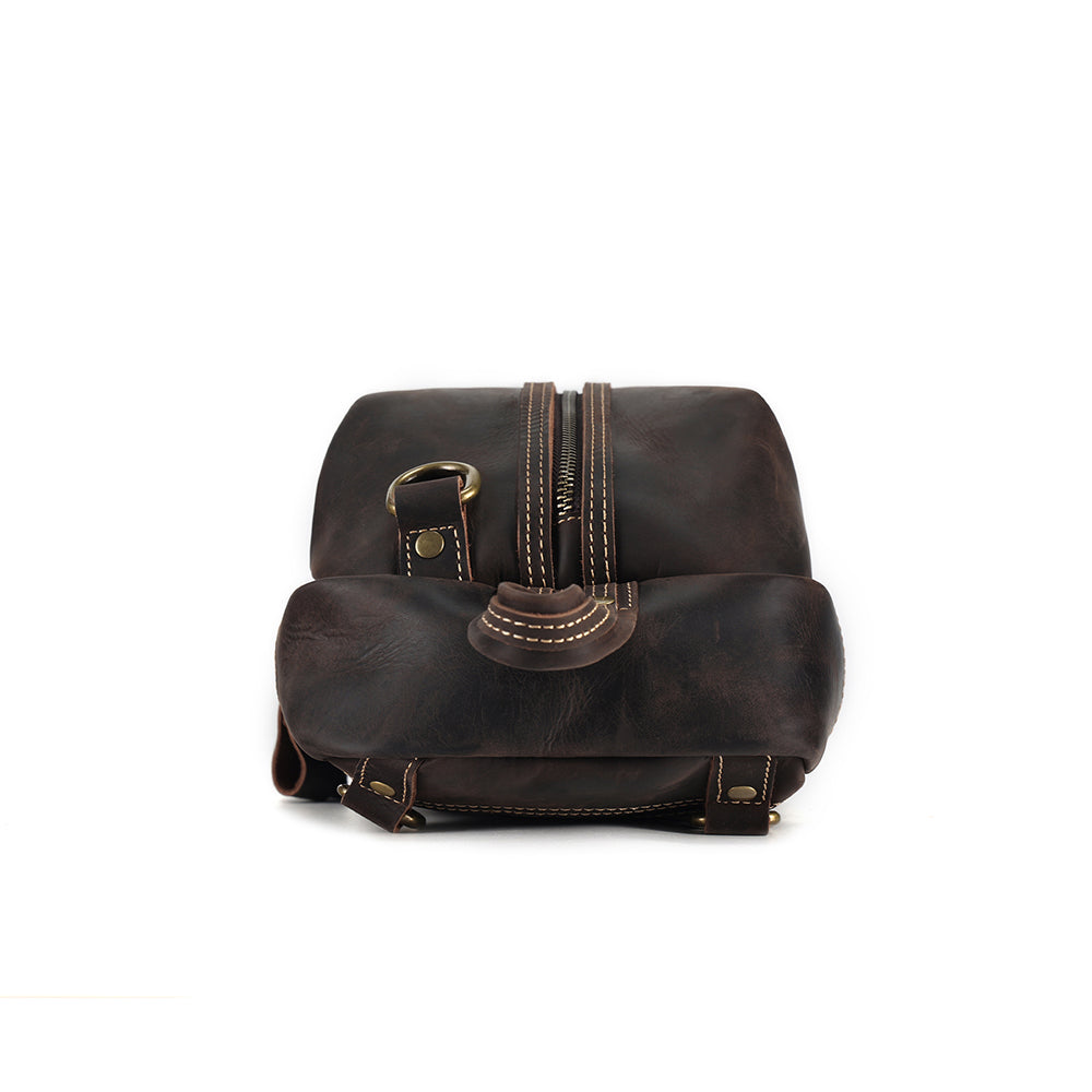 The Oreste | Classic Leather Sling Bag for Men