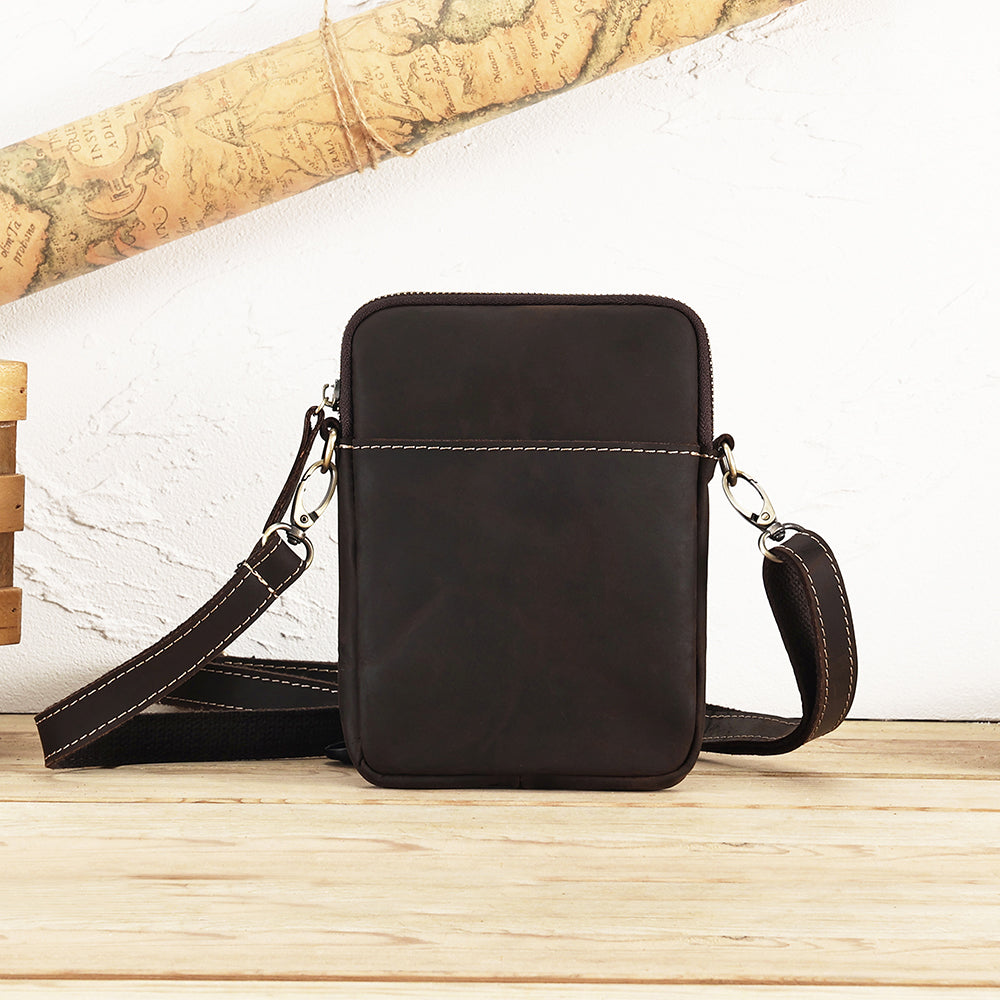 The Perenne | Classic Leather Crossbody Bag