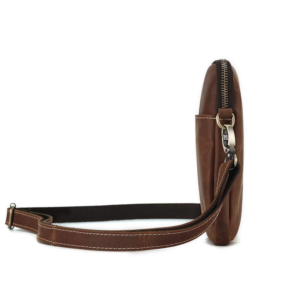 The Perenne | Classic Leather Crossbody Bag