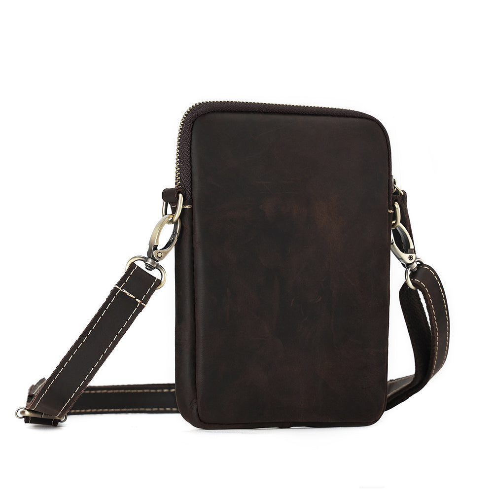 The Perenne | Classic Leather Crossbody Bag