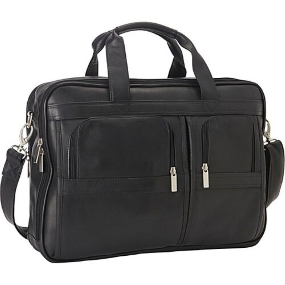 The Rivus | Leather Executive Laptop Briefcase