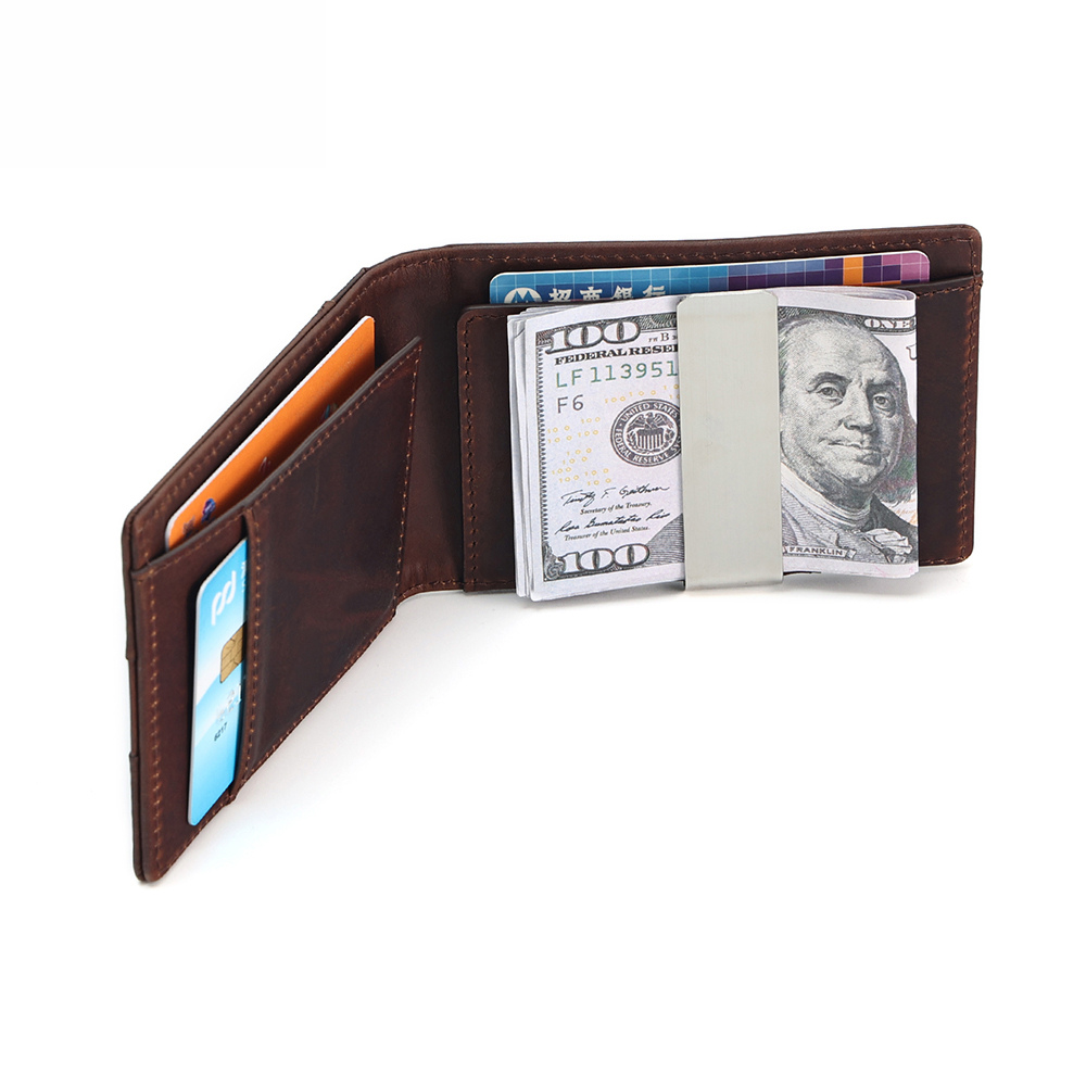 The Sirocco | Leather Card Holder and Money Clip