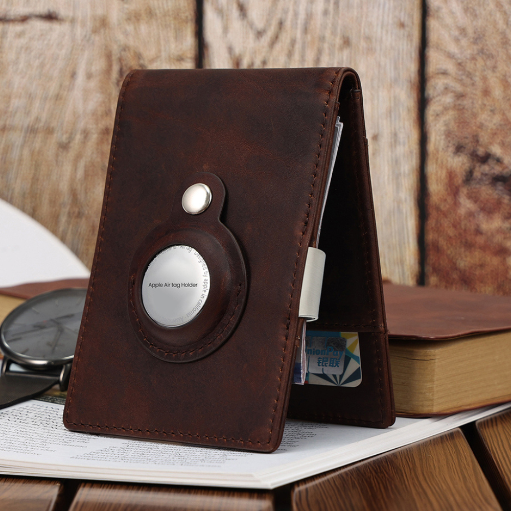 The Sirocco | Leather Card Holder and Money Clip