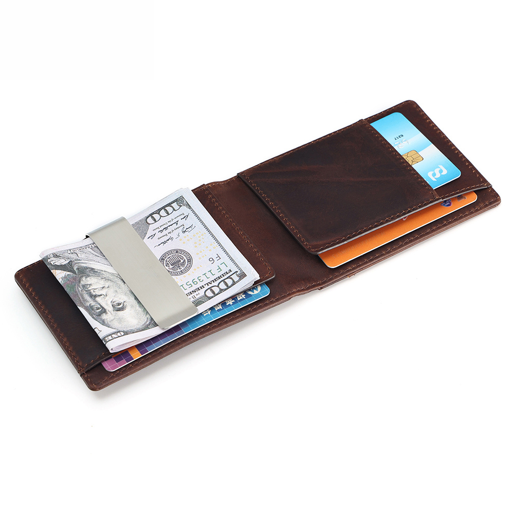 The Sirocco | Leather Card Holder and Money Clip