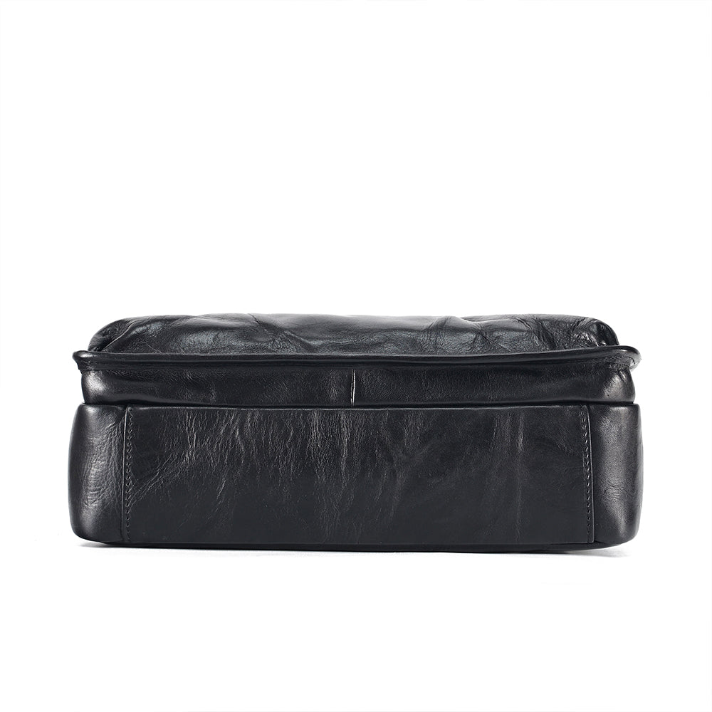 The Taini | Leather Messenger Crossbody Bag