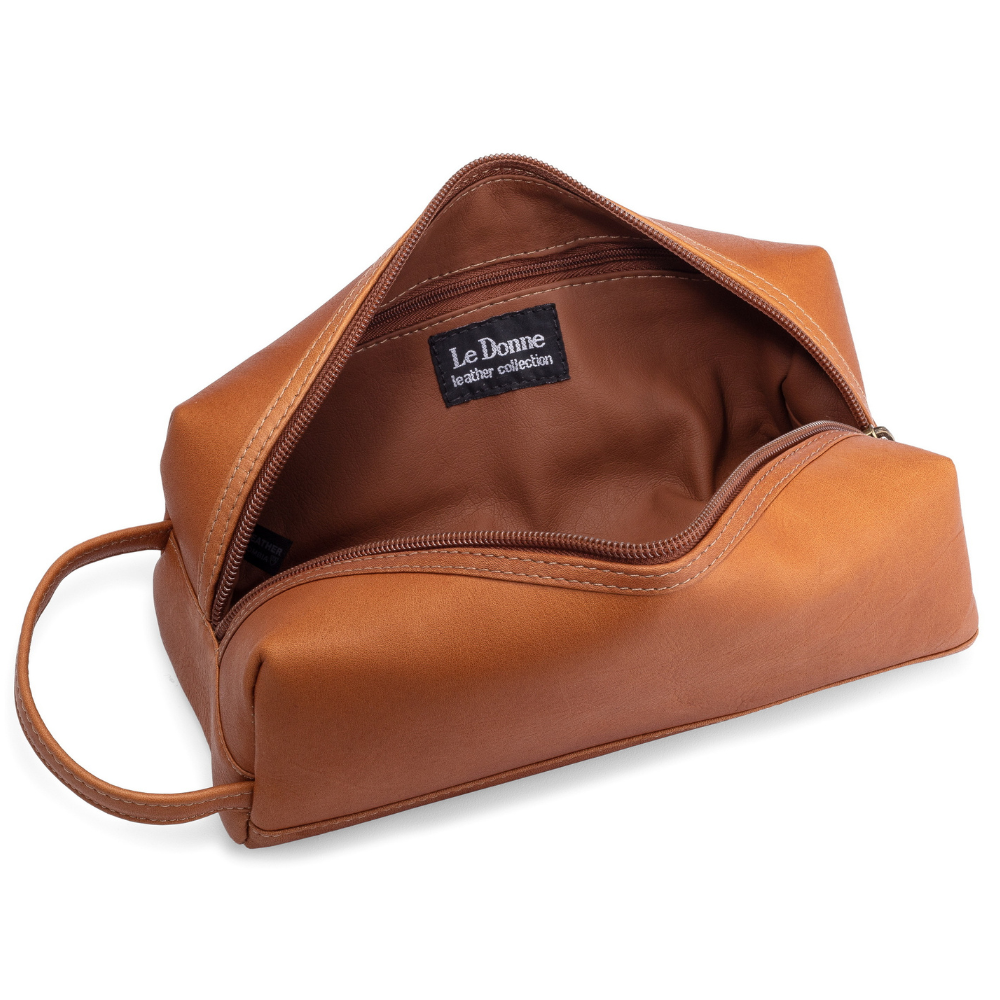 The Ventus | Leather Toiletry Bag