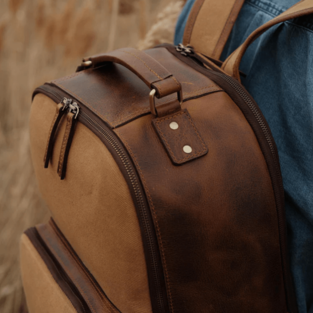 The Traveler Backpack | Adventure Canvas Backpack