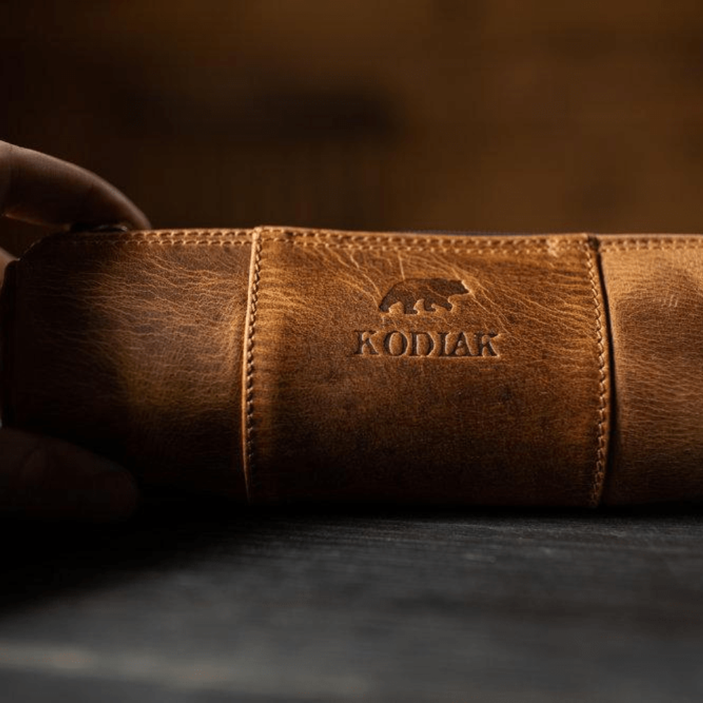 Buffalo Leather Pencil Case