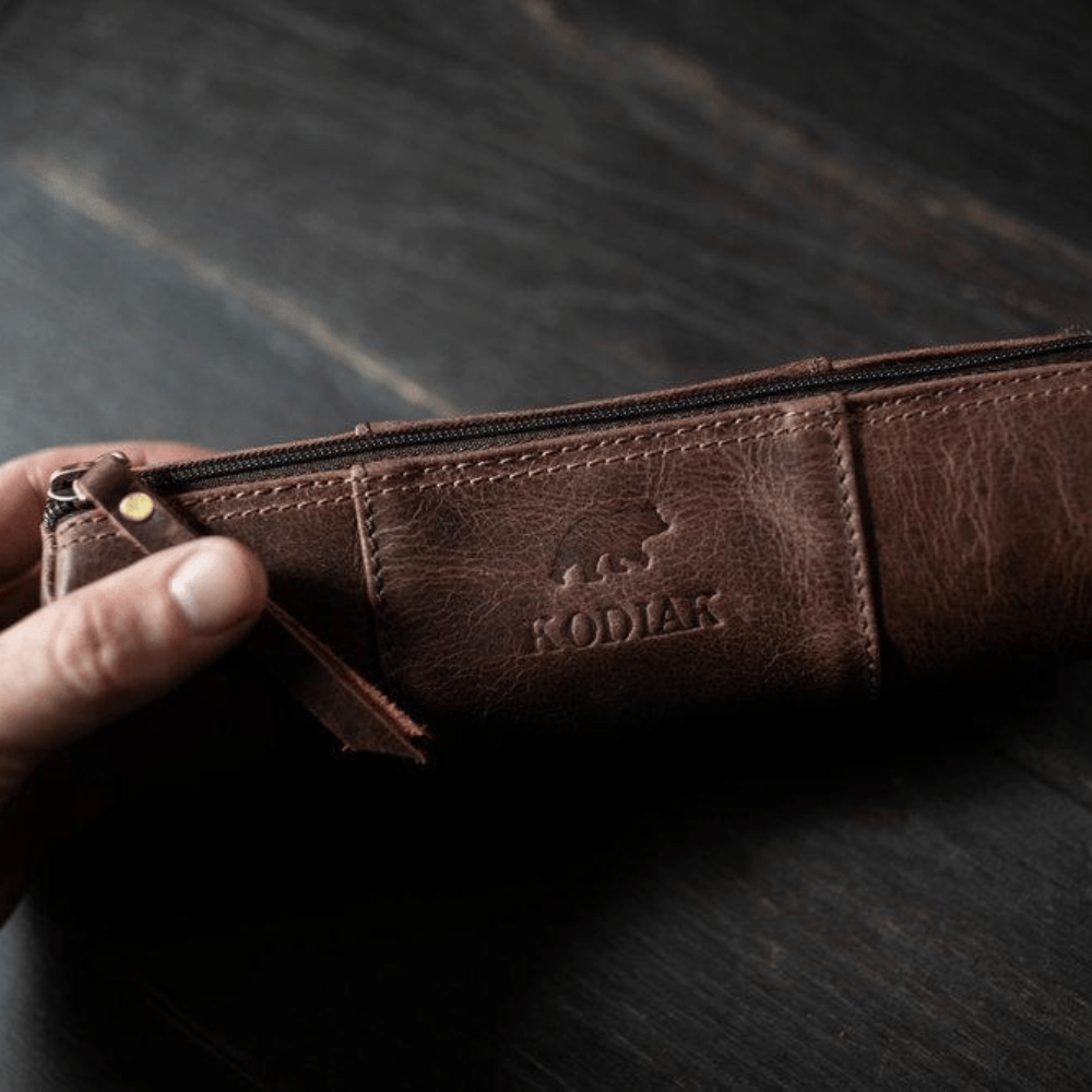 Buffalo Leather Pencil Case