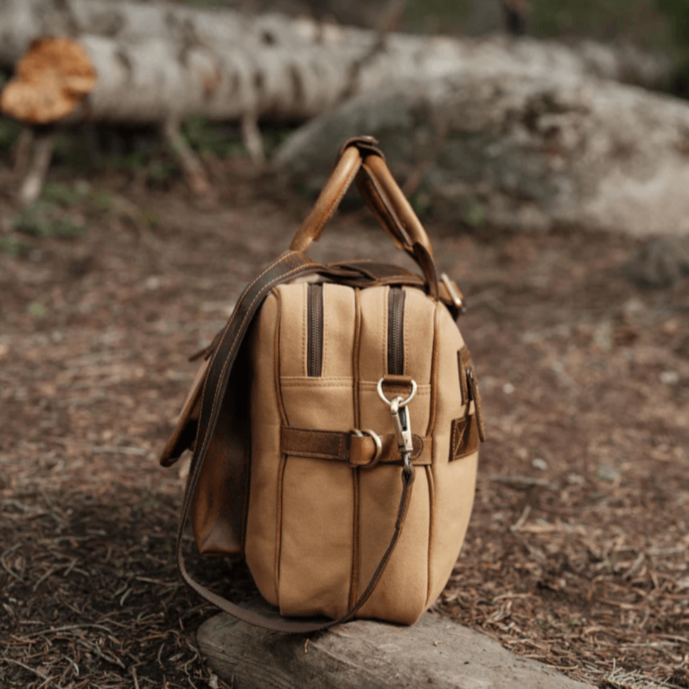 The Canvas Pilot | Men's Briefcase Laptop Bag