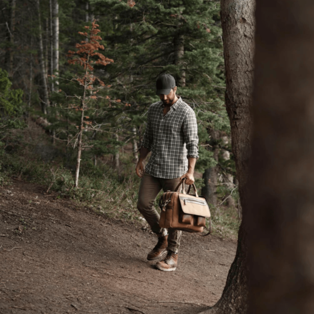 The Canvas Pilot | Men's Briefcase Laptop Bag