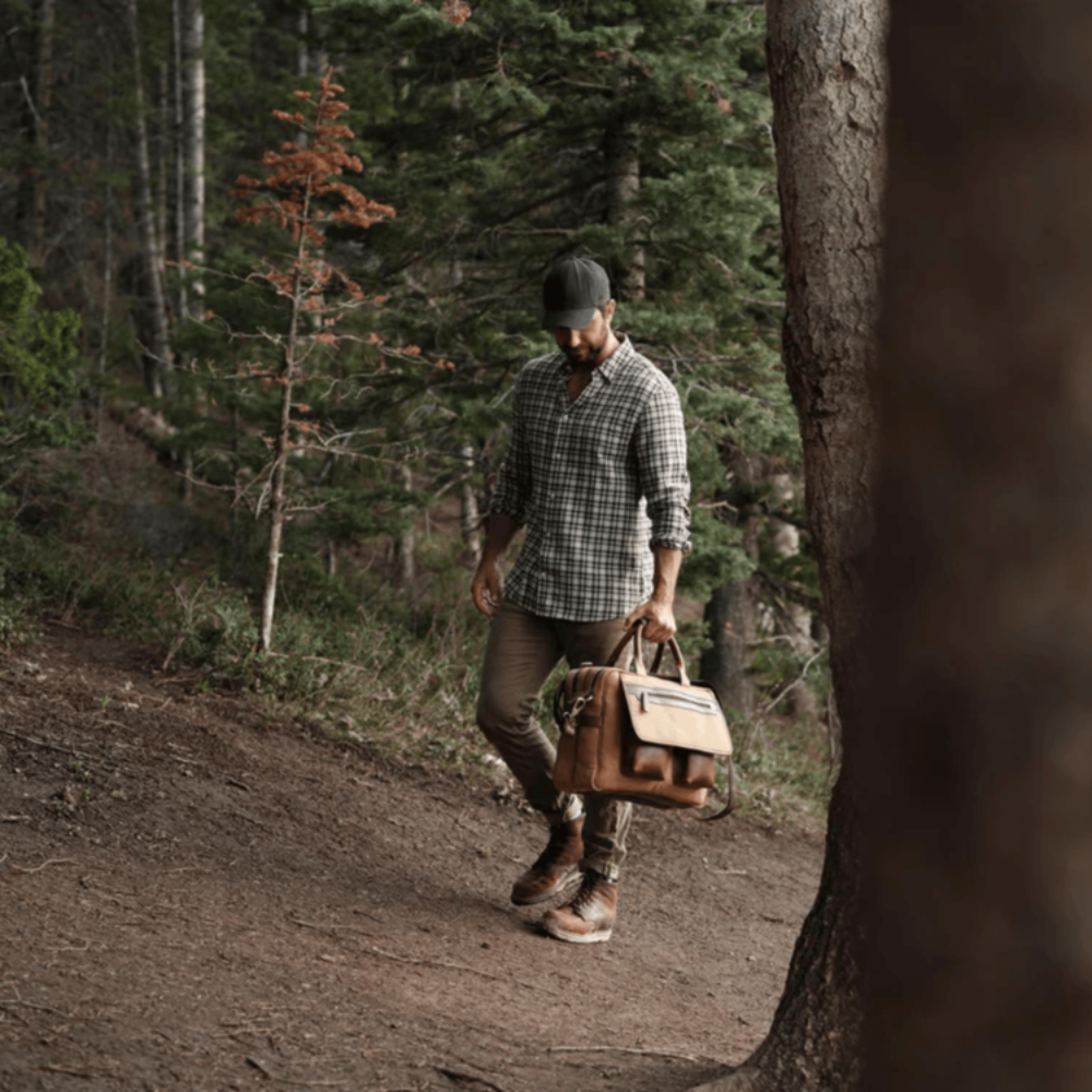 The Canvas  Pilot | Men's Briefcase Laptop Bag 