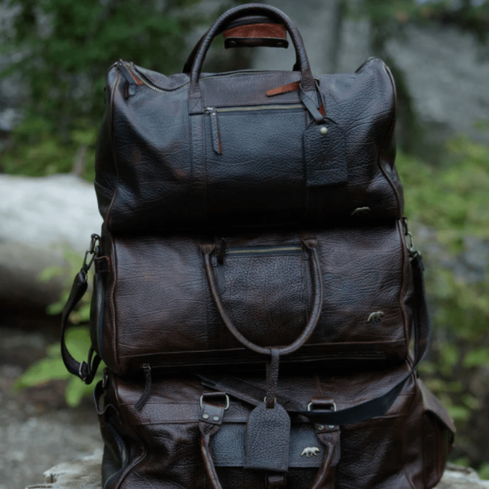 The Chugach Duffel | Leather Travel Bag  