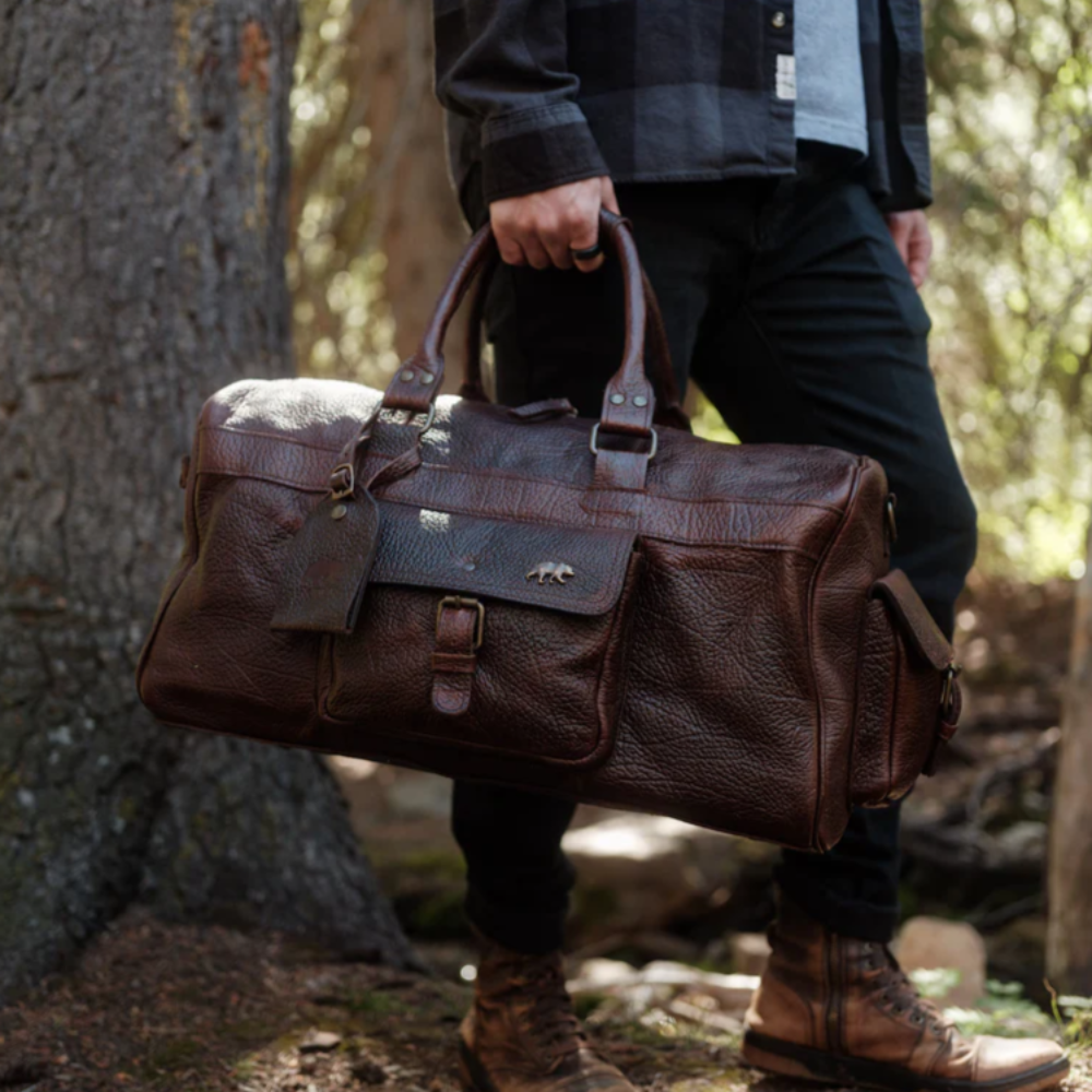 The Chugach Duffel | Leather Travel Bag