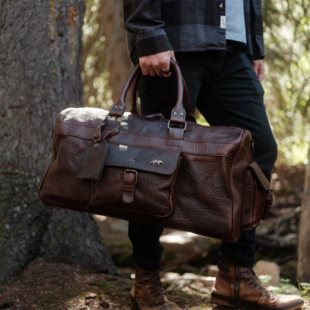 The Chugach Duffel | Leather Travel Bag  