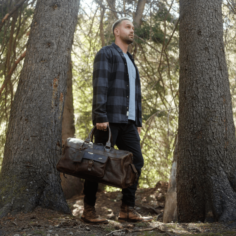 The Chugach Duffel | Leather Travel Bag