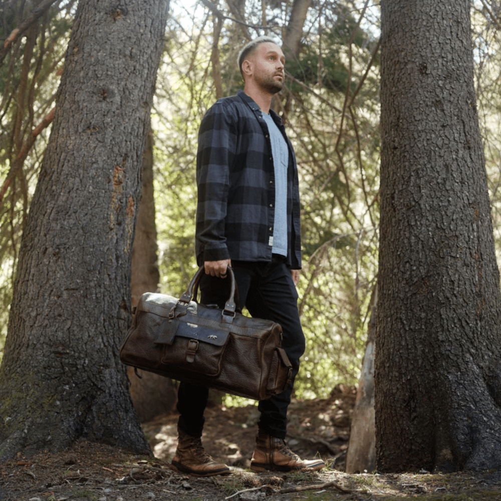 The Chugach Duffel | Leather Travel Bag  