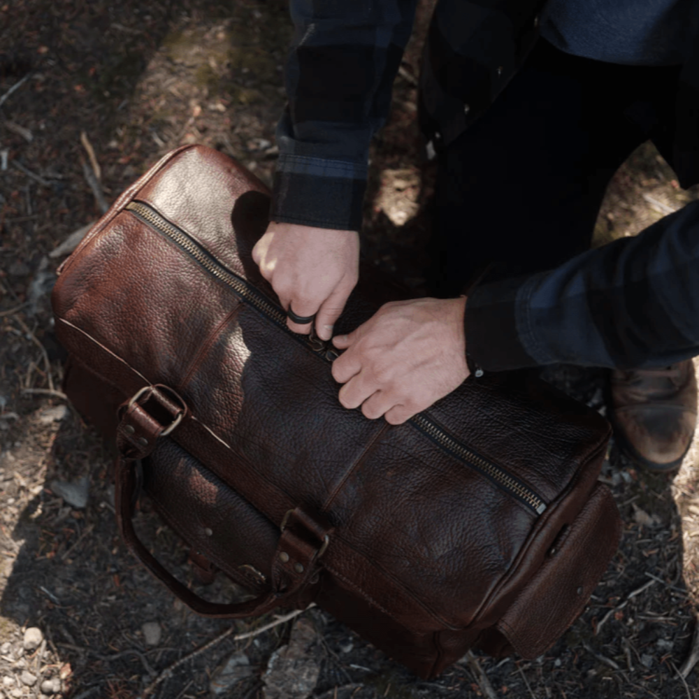 The Chugach Duffel | Leather Travel Bag
