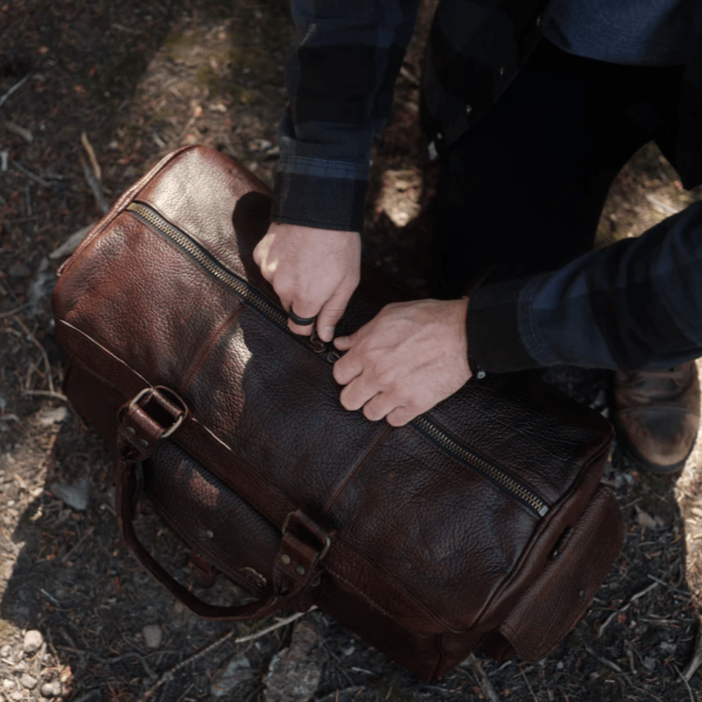 The Chugach Duffel | Leather Travel Bag  