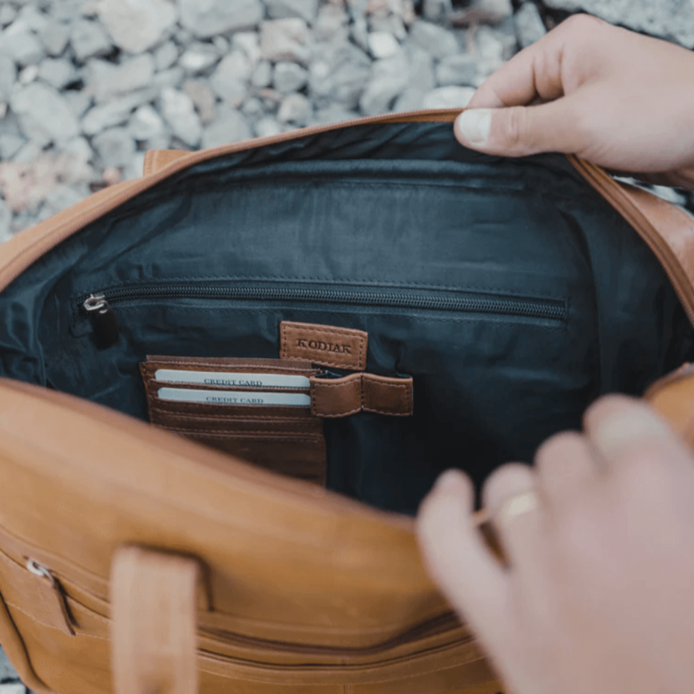 The Katmai Laptop Case | Outdoor Leather Laptop Case