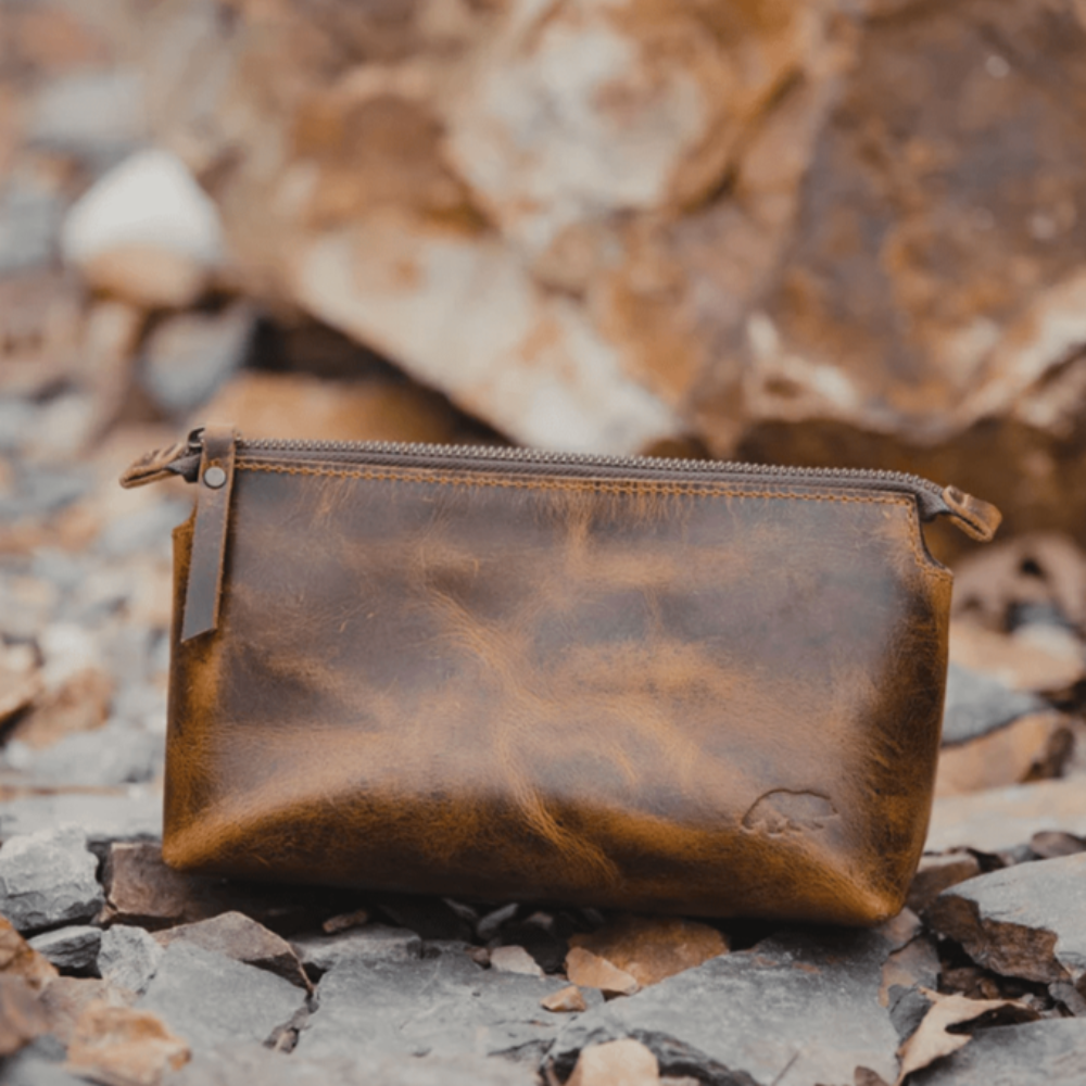 Leather Makeup Pouch | A Classy Accessory