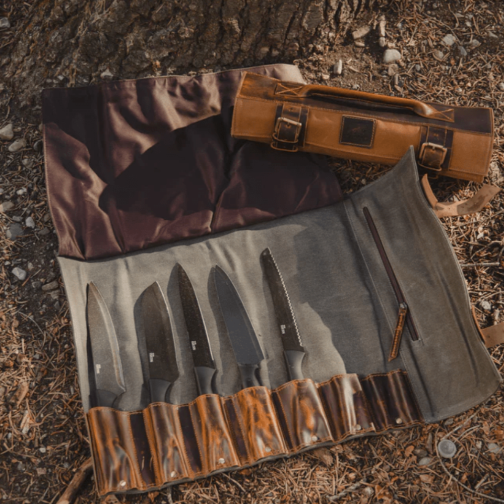 The Knife Roll | Leather Cutlery Accessory