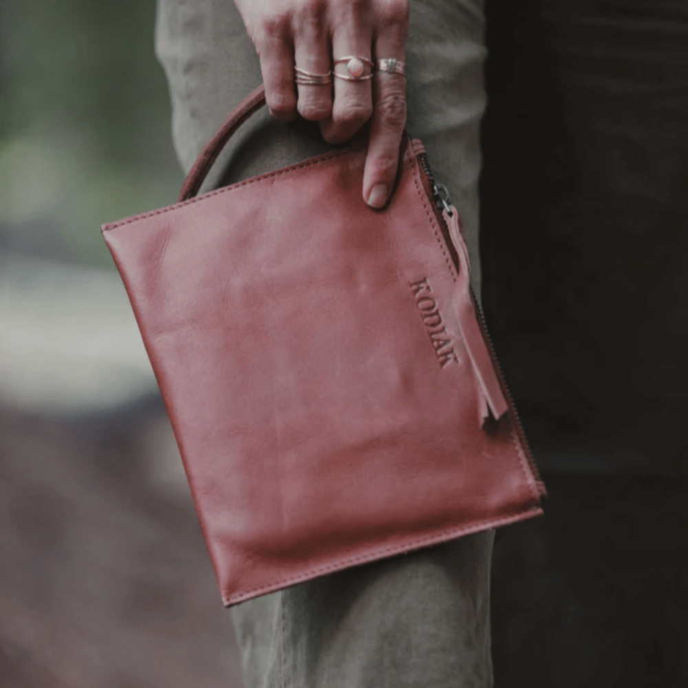 The Leather Clutch | Classic Hand Carry Bag