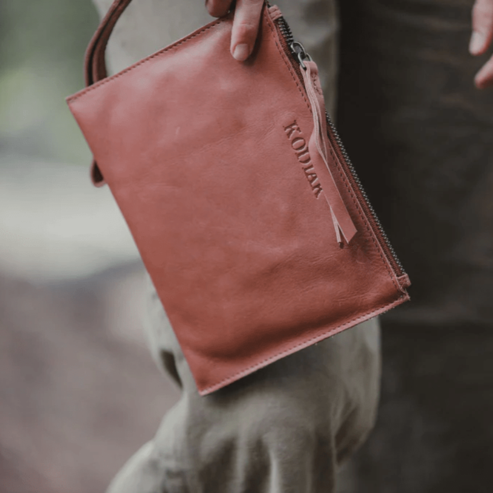 The Leather Clutch | Classic Hand Carry Bag